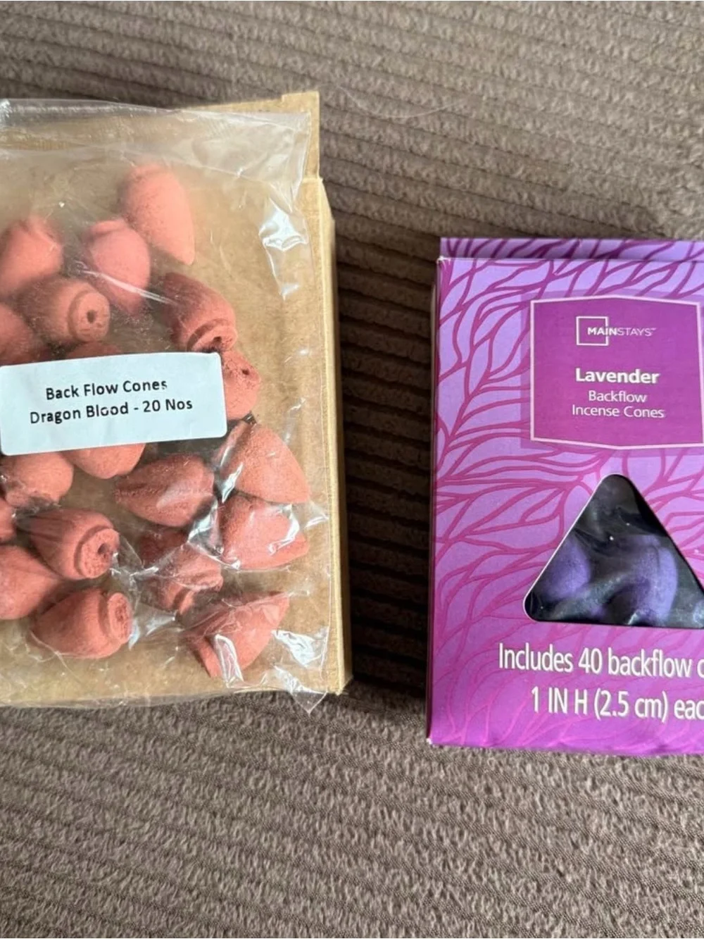 Backflow Incense Cones